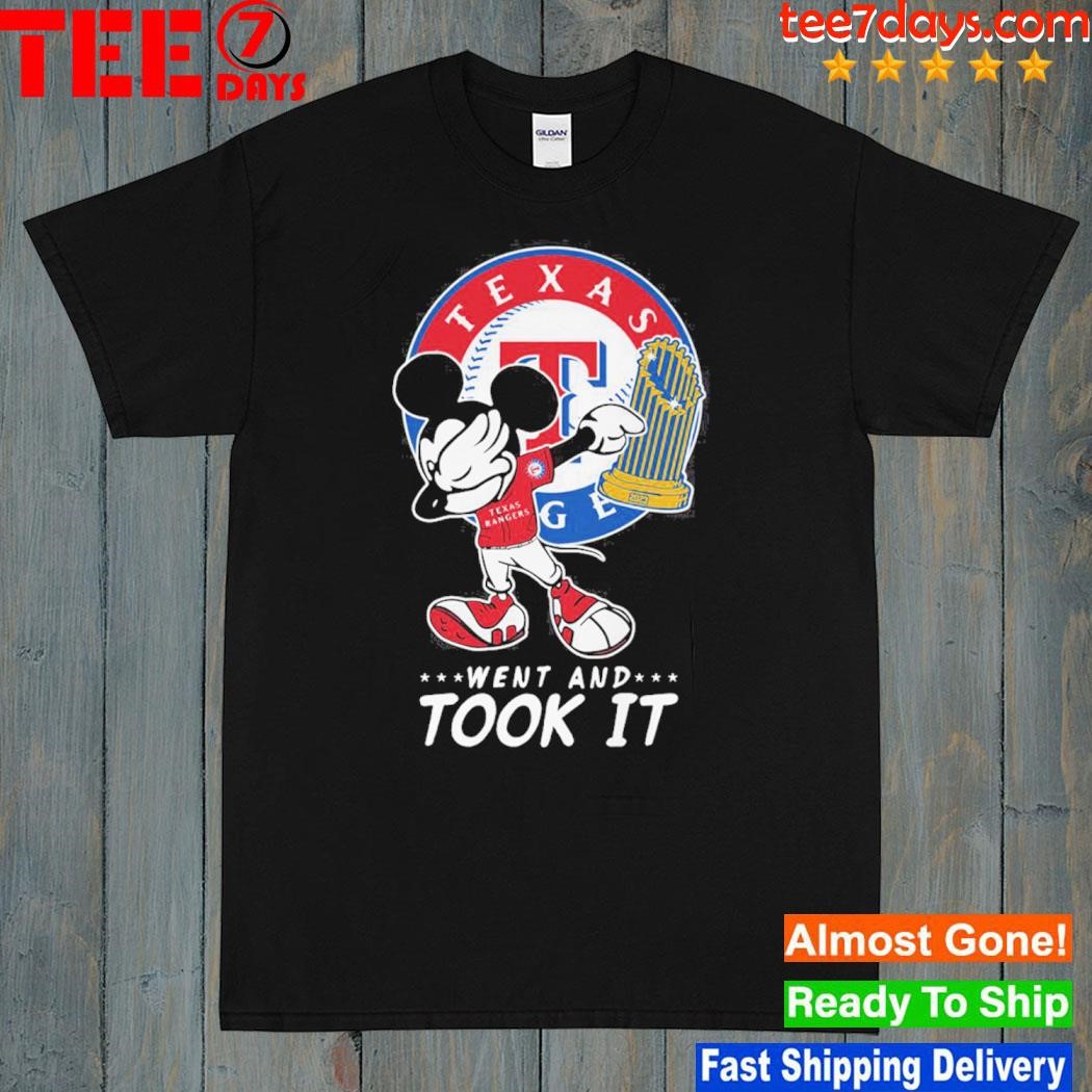 Texas rangers mickey went and took it shirt