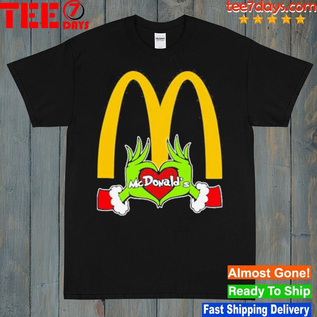 The Grinch Hand Love Mcdonald’s 2023 T-shirt