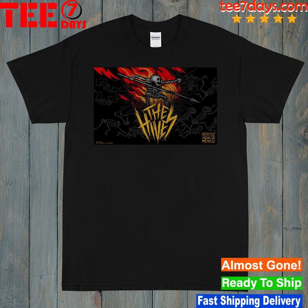 The Hives 2023 Mexico City Poster shirt