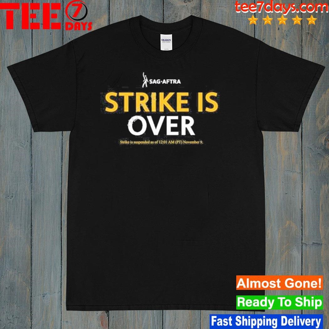 The Sag Aftra Strike Is Over Tank Top shirt