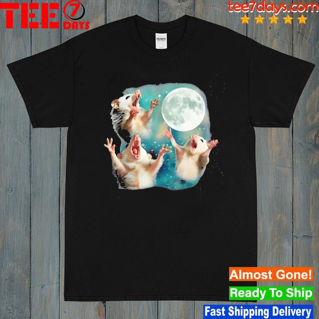 Three Possum Moon Shirt