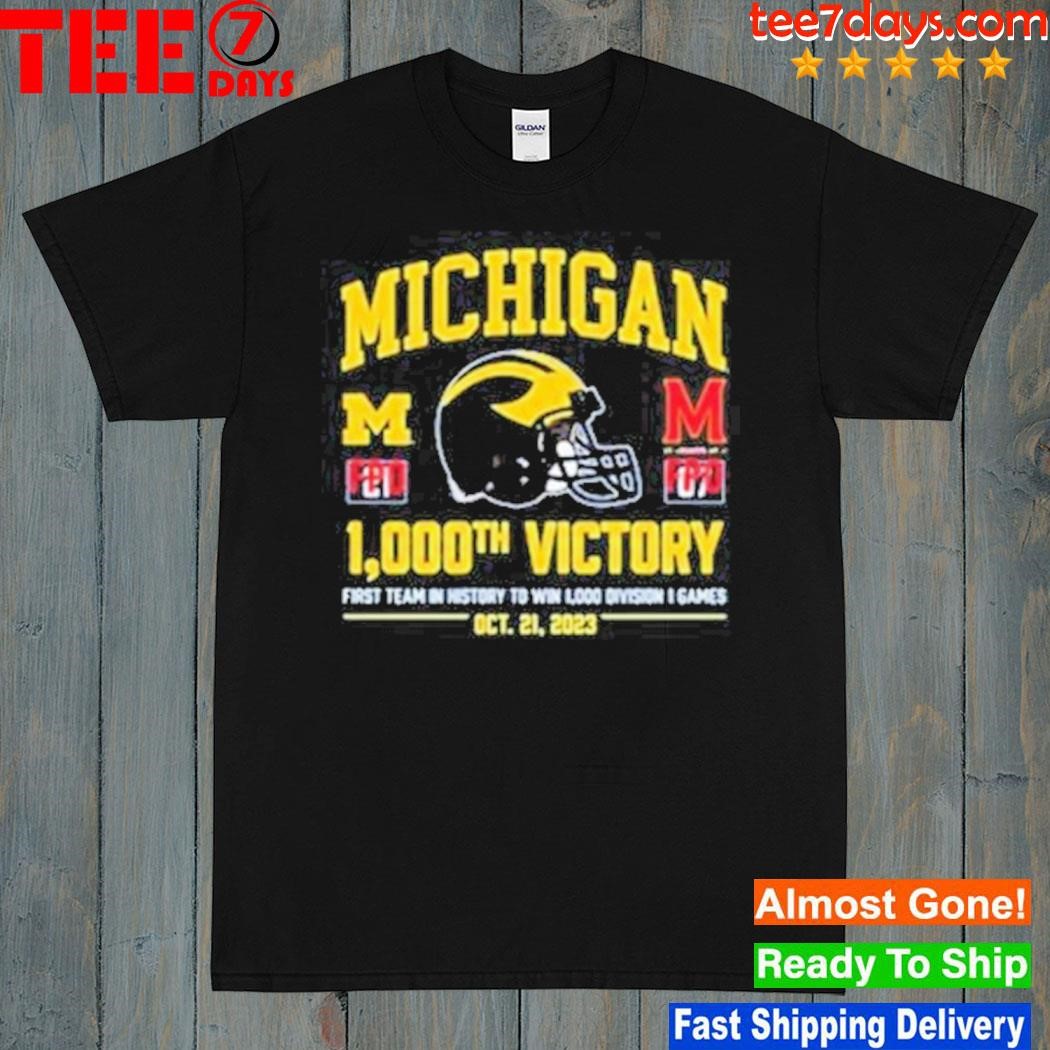 Trending Michigan Wolverines 1000Th Victory 2023 TankTop Shirt