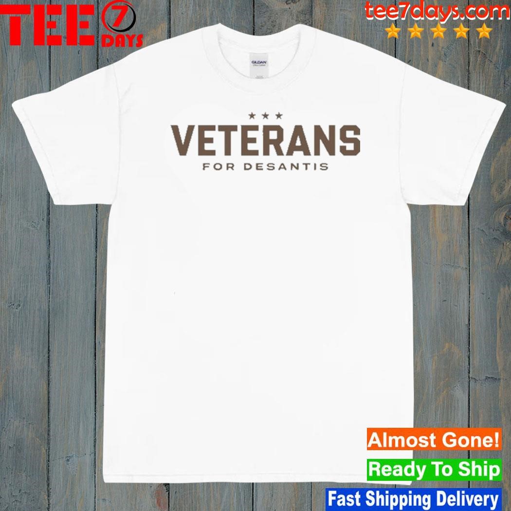 Veterans For Desantis Shirt