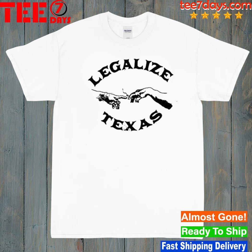 Viggie Smalls Wearing Legalize Texas Shirt