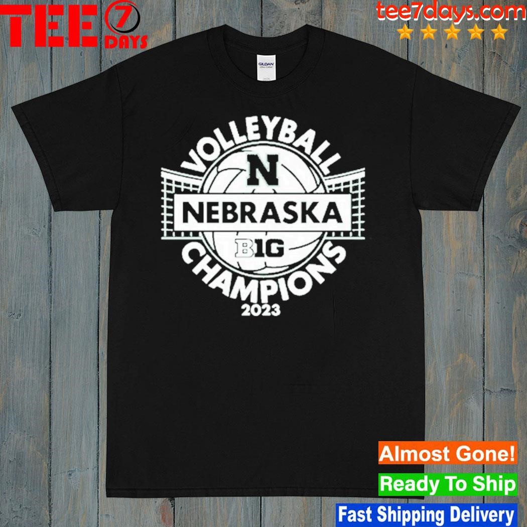 Volleyball Nebraska Big Champions 2023 Shirt