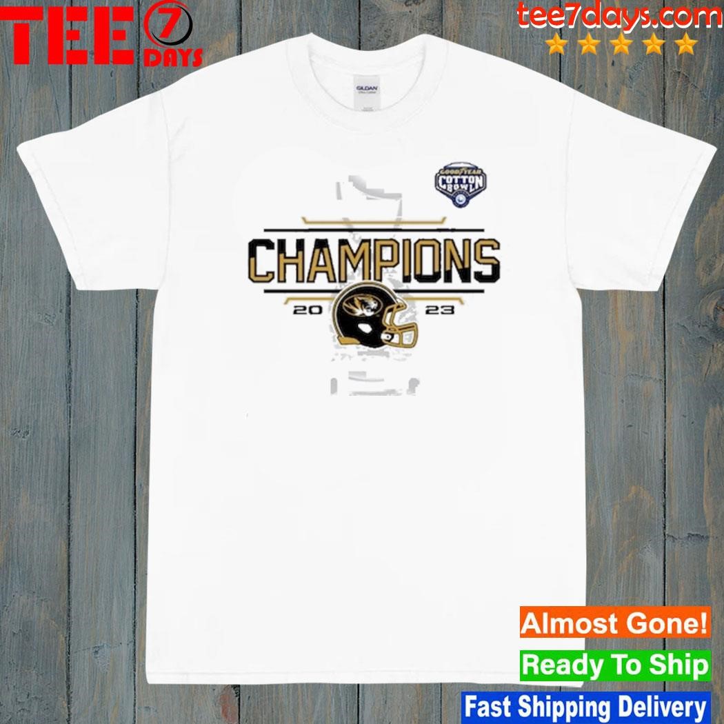 Missouri Tigers 2023 Cotton Bowl Champions Locker Room Shirt, hoodie ...